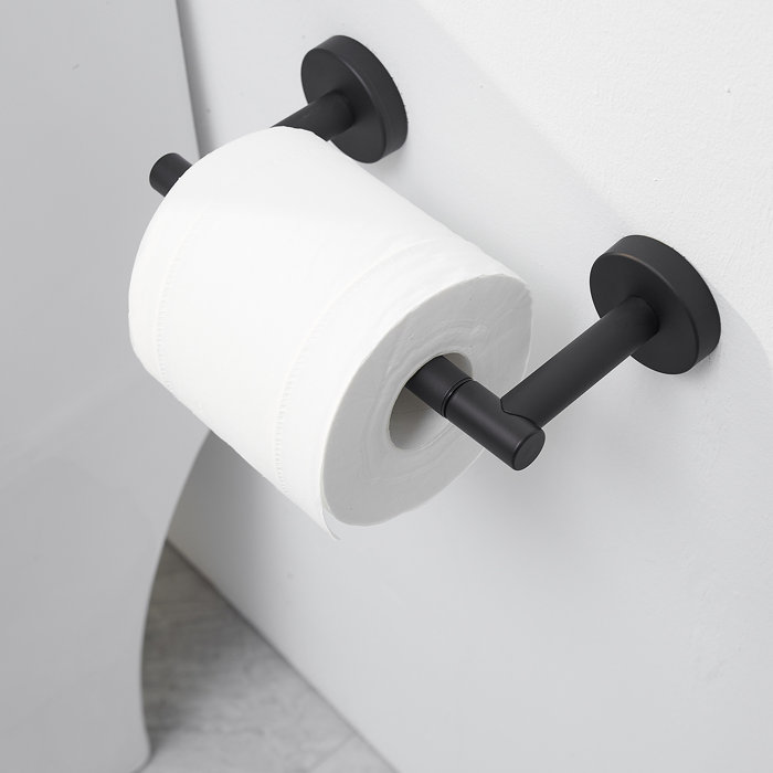 VIBRANTBATH Wall Mounted Toilet Paper Holder | Wayfair